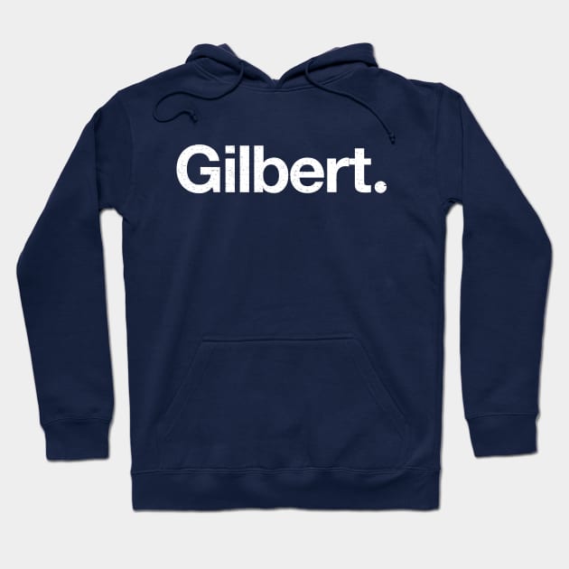 Gilbert. Hoodie by TheAllGoodCompany